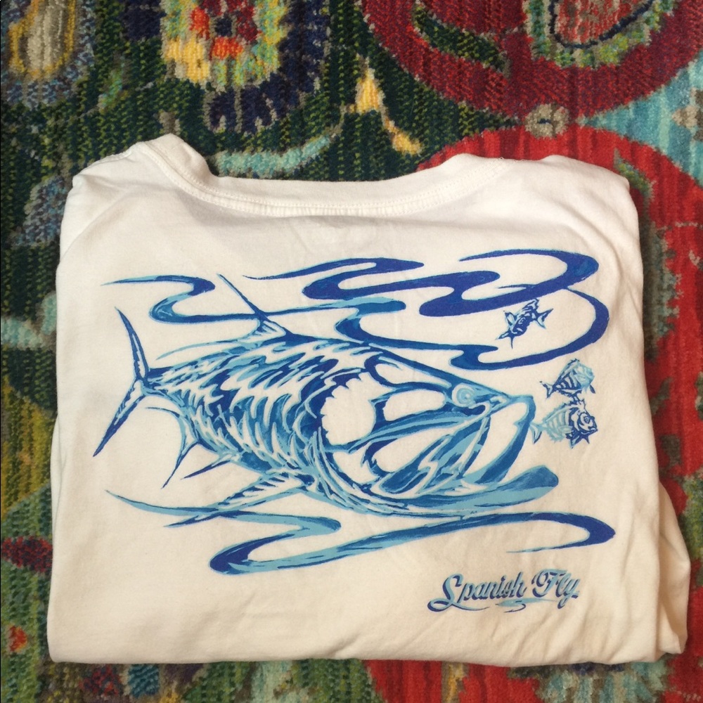 Spanish Fly Tarpon shirt.  3xl